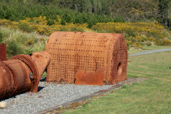 
A firebox amongst the Summit ironmongery, September 2009